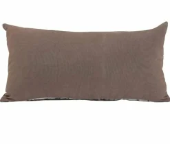 Light en Living Kussen ISHIRI print bruin vierkant Outlet