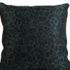 Light en Living Kussen LEOPARD Groen New