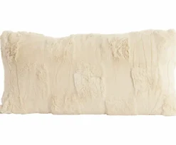 Light en Living Kussen 60x30 cm COMBARRO crème Discount