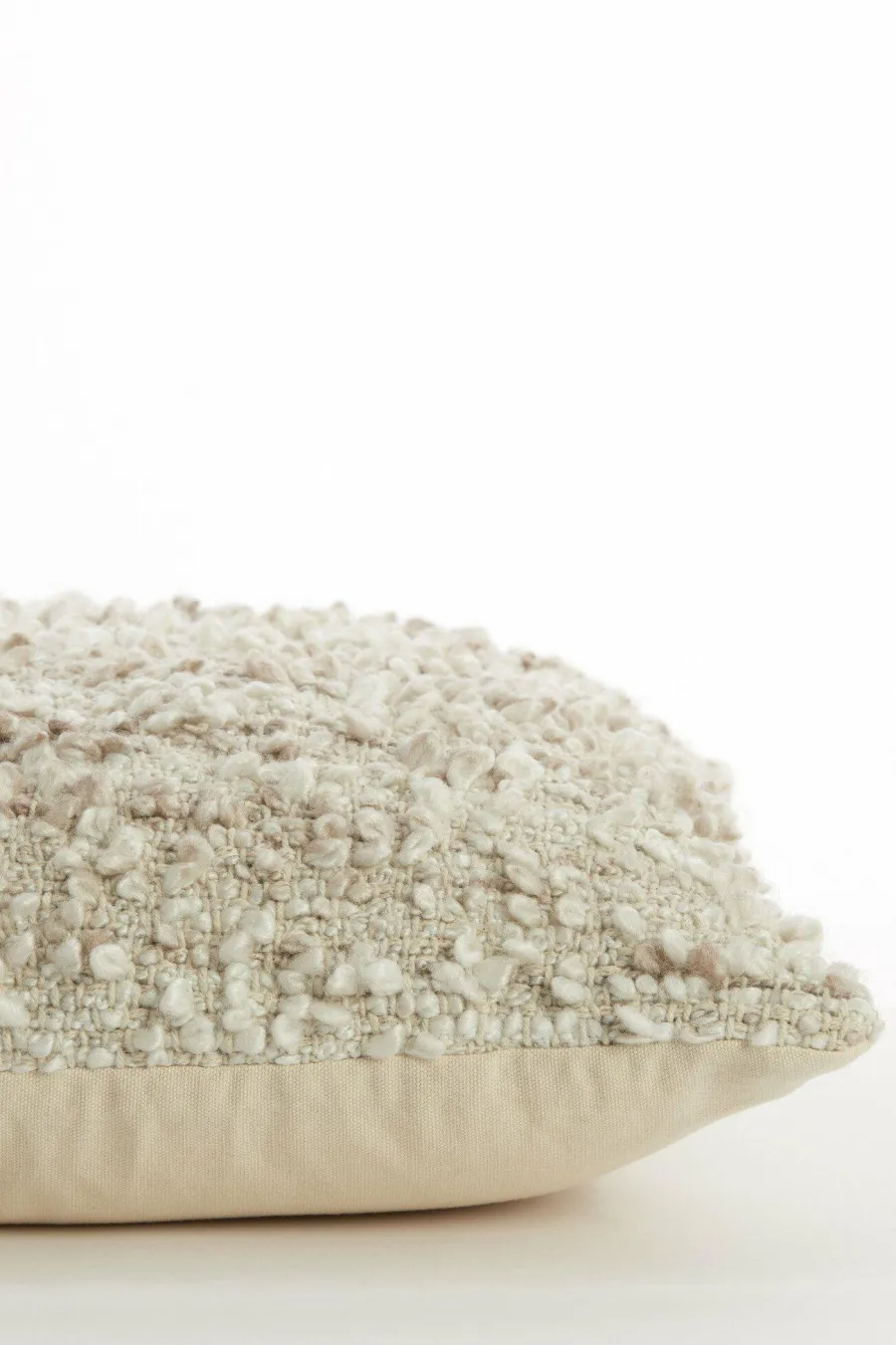 Light en Living Kussen 45x45 cm MEZOKI bouclé light brown Best