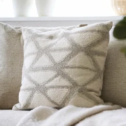 Light en Living Kussen 45x45 cm MUNCIE zand+crème Discount