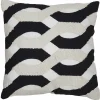 Light en Living Kussen 45x45 cm BENDIGO beige+goud+zwart Clearance