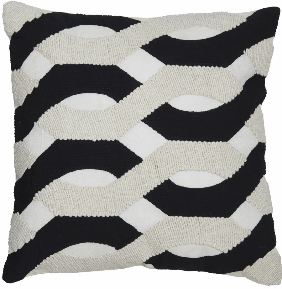 Light en Living Kussen 45x45 cm BENDIGO beige+goud+zwart Clearance