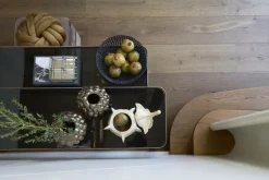 Light en Living Kussen 33x33 cm KNOT velvet karamel