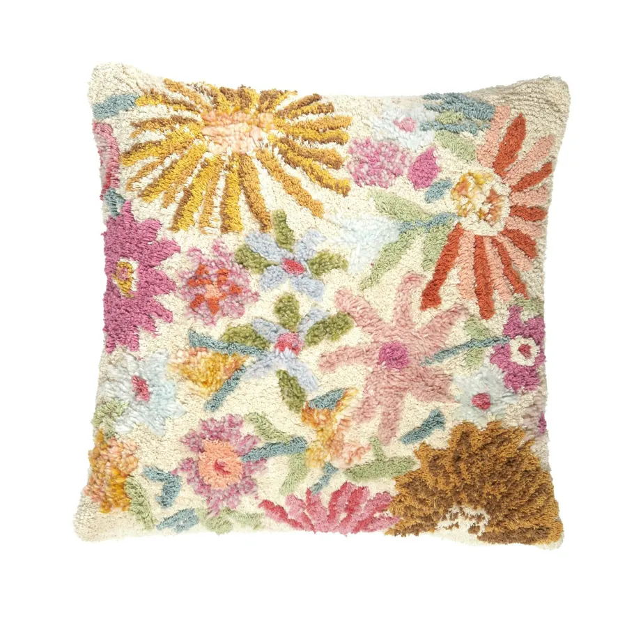 Light en Living Kussen 45X45 Cm LOULOU Creme+Multi Discount