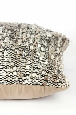 Light en Living Kussen 45x45 cm MEZOKI bouclé bruin Discount