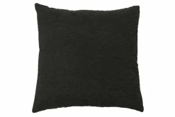 Light en Living Kussen 45x45 cm GARALO velours donker bruin/licht goud