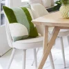 Light en Living Kussen 45x45 cm TOFNA groen+wit Clearance