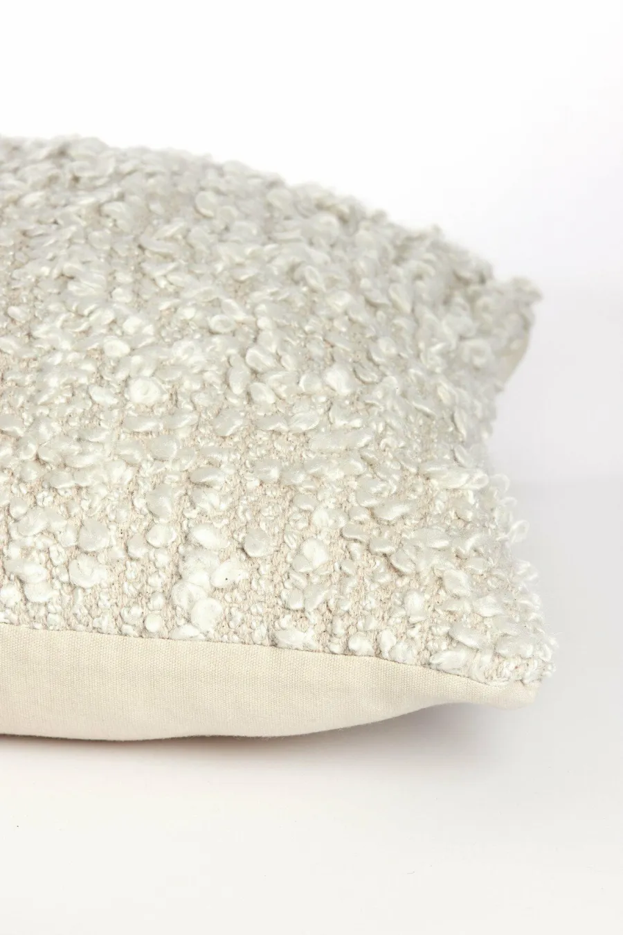 Light en Living Kussen 45x45 cm HUMADA bouclé naturel Hot
