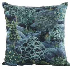 Light en Living Kussen 45x45 cm SANABIA petrol/groen Best