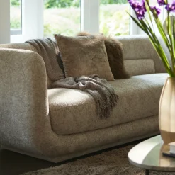 Light en Living Kussen 45x45 cm BOCANDA - zilver of taupe New