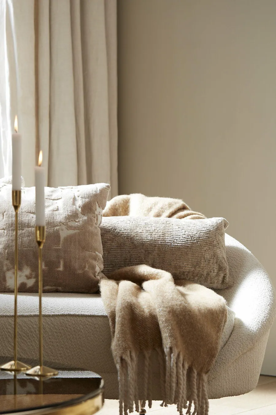 Light en Living Kussen 60x30 cm RUHLA beige