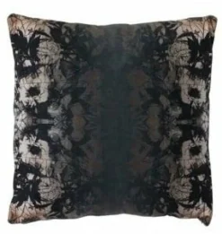 Light en Living Kussen 50x50 cm RORSCHACH velvet groen dessin