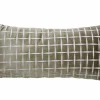 Light en Living Kussen 60x30 cm ROMAIN groen-wit Sale