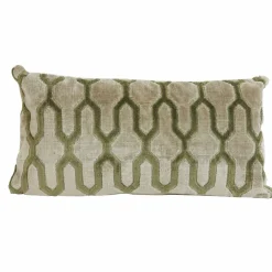 Light en Living Kussen 60x30 cm JEMBANA zand+olijf groen Online
