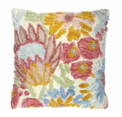Light en Living Kussen 45X45 Cm FARLOU Creme+Multi Hot