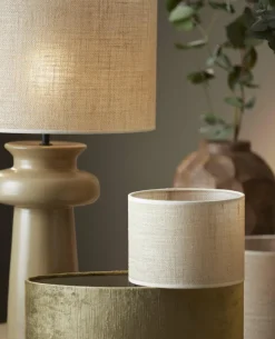 Light en Living Lampenkap cilinder 20-20-15 cm SENDAI zand