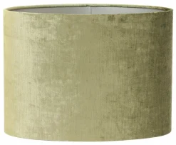 Light en Living Lampenkap ovaal recht smal GEMSTONE olive - diverse maten Online
