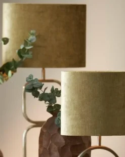 Light en Living Lampenkap ovaal recht smal GEMSTONE olive - diverse maten Online