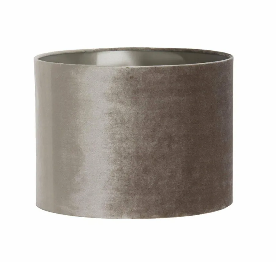 Light en Living Lampenkap cilinder 40-40-30 cm PALATA taupe New