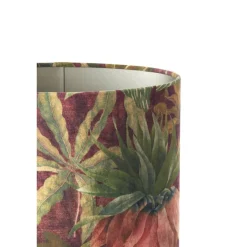 Light en Living Lampenkap ovaal recht smal 45-21-32 cm PASSION paars Clearance