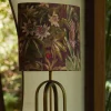 Light en Living Lampenkap ovaal recht smal 38-17,5-28 cm PASSION paars New