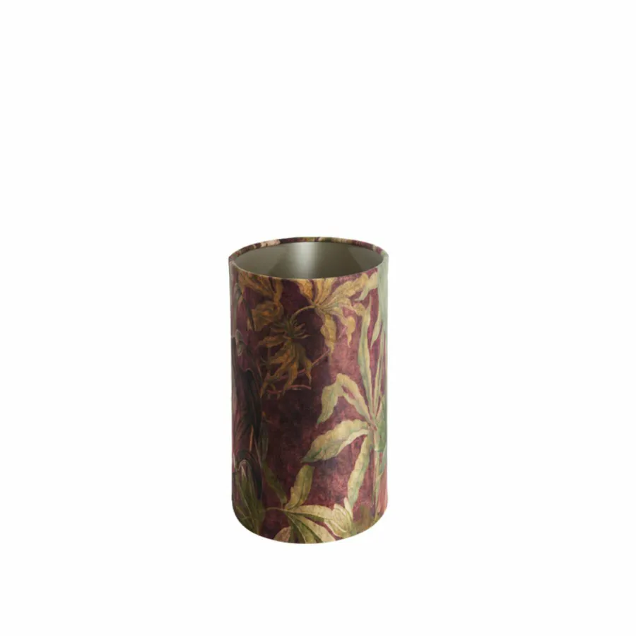 Light en Living Lampenkap ovaal recht smal 38-17,5-28 cm PASSION paars New