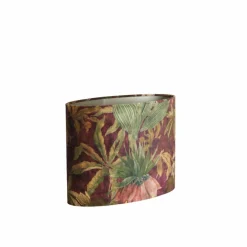 Light en Living Lampenkap ovaal recht smal 38-17,5-28 cm PASSION paars New