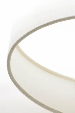 Light en Living Lampenkap ovaal recht smal 58-24-32 cm LIVIGNO eiwit Sale