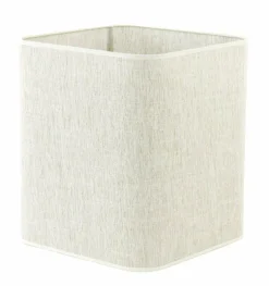 Light en Living Lampenkap vierkant rond hoog 30-30-35 cm BRESKA parel wit Best
