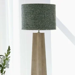 Light en Living Lampenkap cilinder 40-40-30 cm OSIRE groen Best