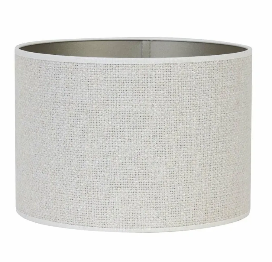 Light en Living Lampenkap cilinder SAVERNA eiwit Ø25 New