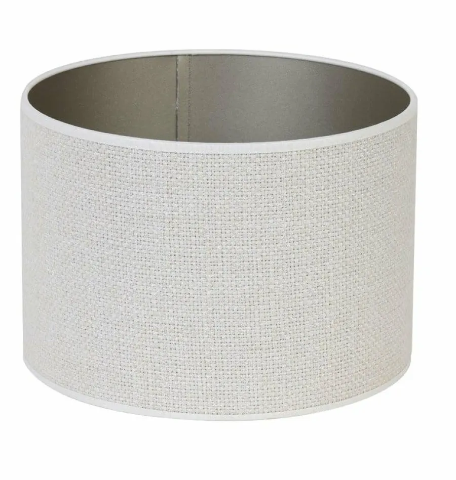 Light en Living Lampenkap cilinder SAVERNA eiwit Ø25 New