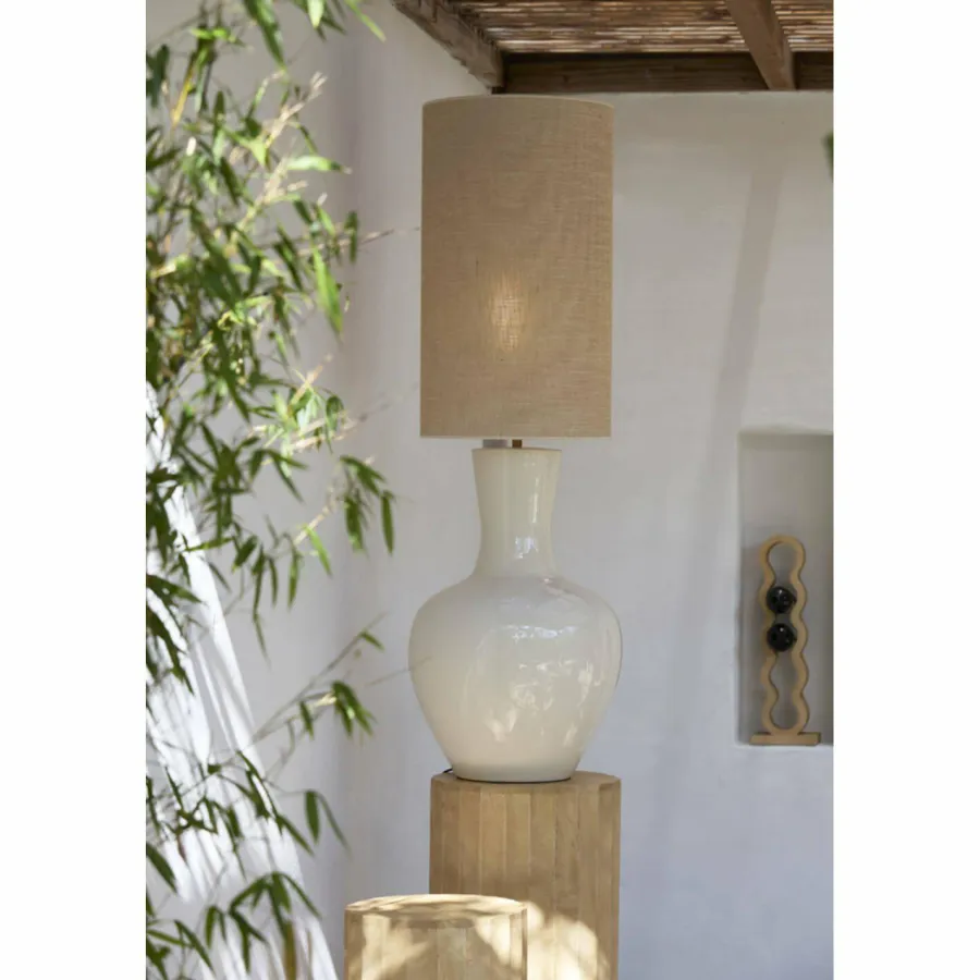 Light en Living Lampenkap cylinder 40-40-70 cm SENDAI zand New