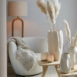 Light en Living Lampenkap cilinder 50-50-38 cm LIVIGNO naturel Discount