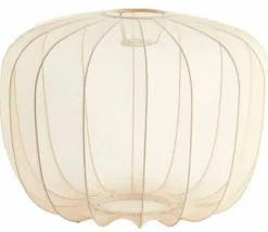 Light en Living Lampenkap Ø50x37,5 cm PLUMERIA zand New