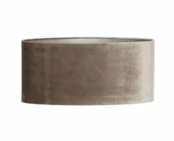 Light en Living Lampenkap ovaal recht smal 45-21-22 cm PALATA taupe Outlet