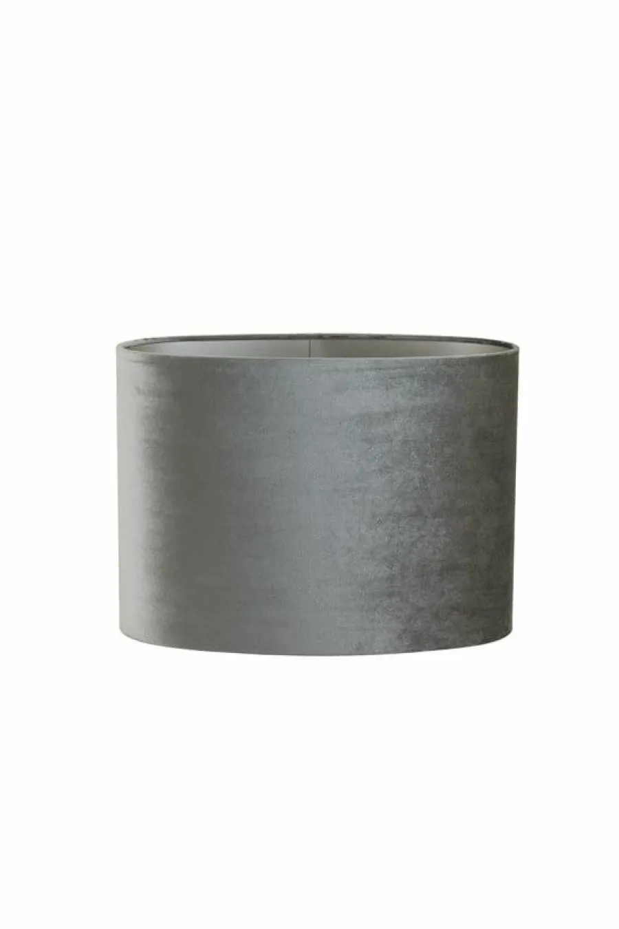 Light en Living Lampenkap ovaal recht smal ZINC taupe - diverse afmetingen New