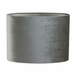 Light en Living Lampenkap ovaal recht smal ZINC taupe - diverse afmetingen New