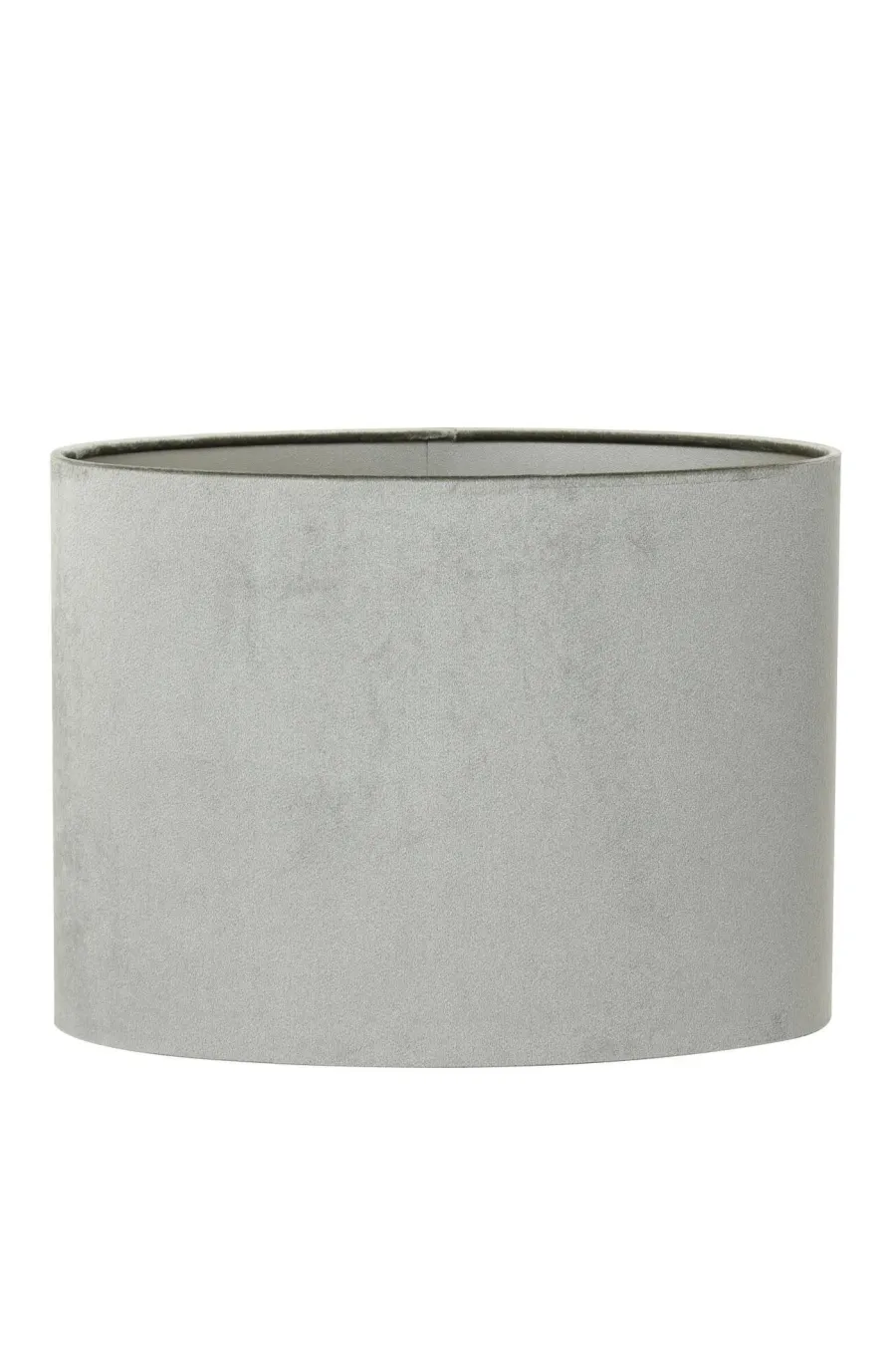 Light en Living Lampenkap ovaal recht smal ZINC taupe - diverse afmetingen New