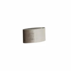 Light en Living Lampenkap ovaal recht smal 38-17,5-19 cm PALATA taupe New