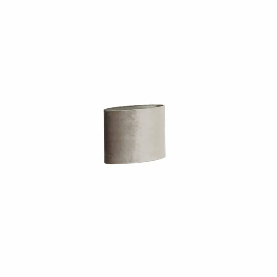 Light en Living Lampenkap ovaal recht smal 30-15-25 cm PALATA taupe Sale