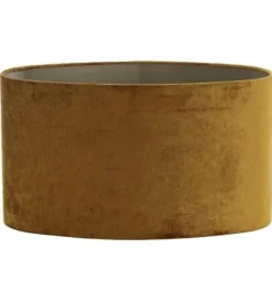 Light en Living Lampenkap ovaal recht smal GEMSTONE goud - diverse maten Outlet
