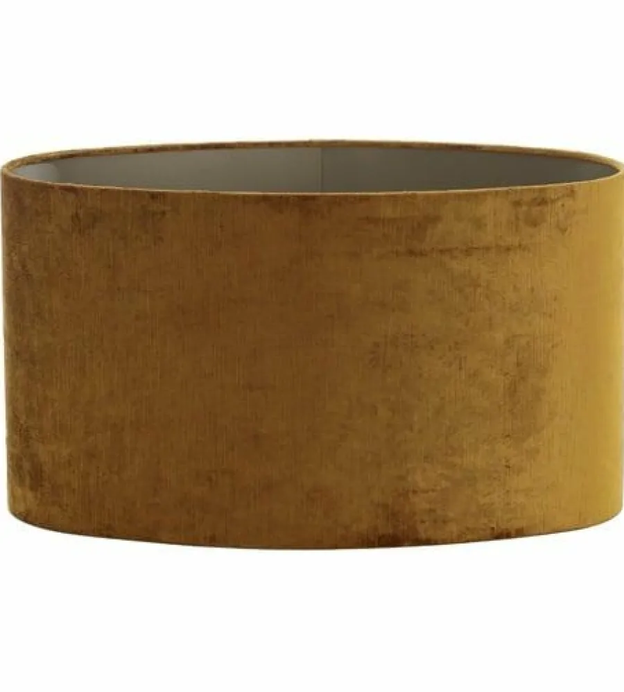 Light en Living Lampenkap ovaal recht smal GEMSTONE goud - diverse maten Outlet