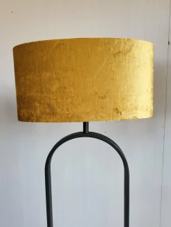Light en Living Lampenkap ovaal recht smal GEMSTONE goud - diverse maten Outlet