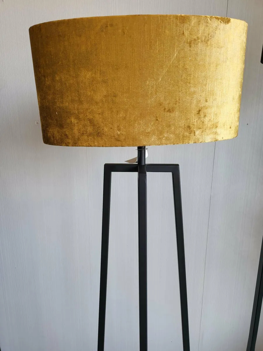 Light en Living Lampenkap ovaal recht smal GEMSTONE goud - diverse maten Outlet