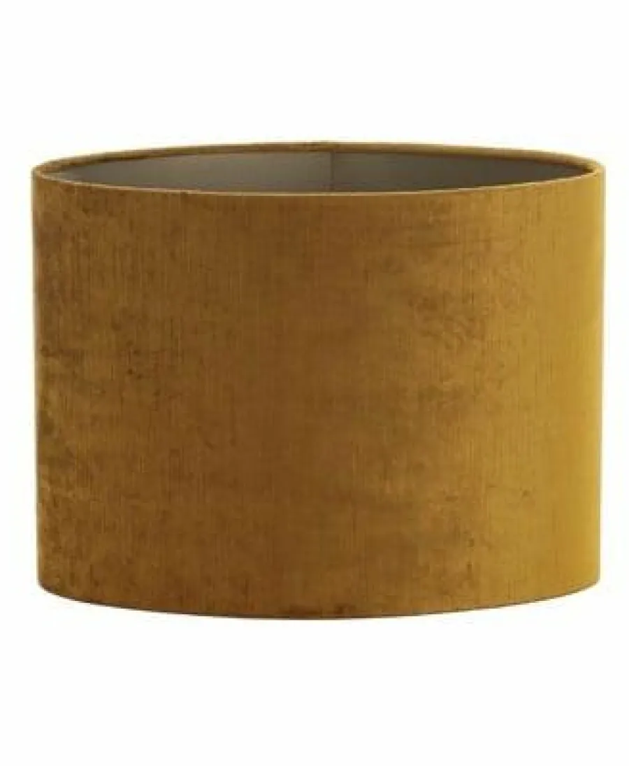 Light en Living Lampenkap ovaal recht smal GEMSTONE goud - diverse maten Outlet