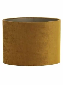 Light en Living Lampenkap ovaal recht smal GEMSTONE goud - diverse maten Outlet