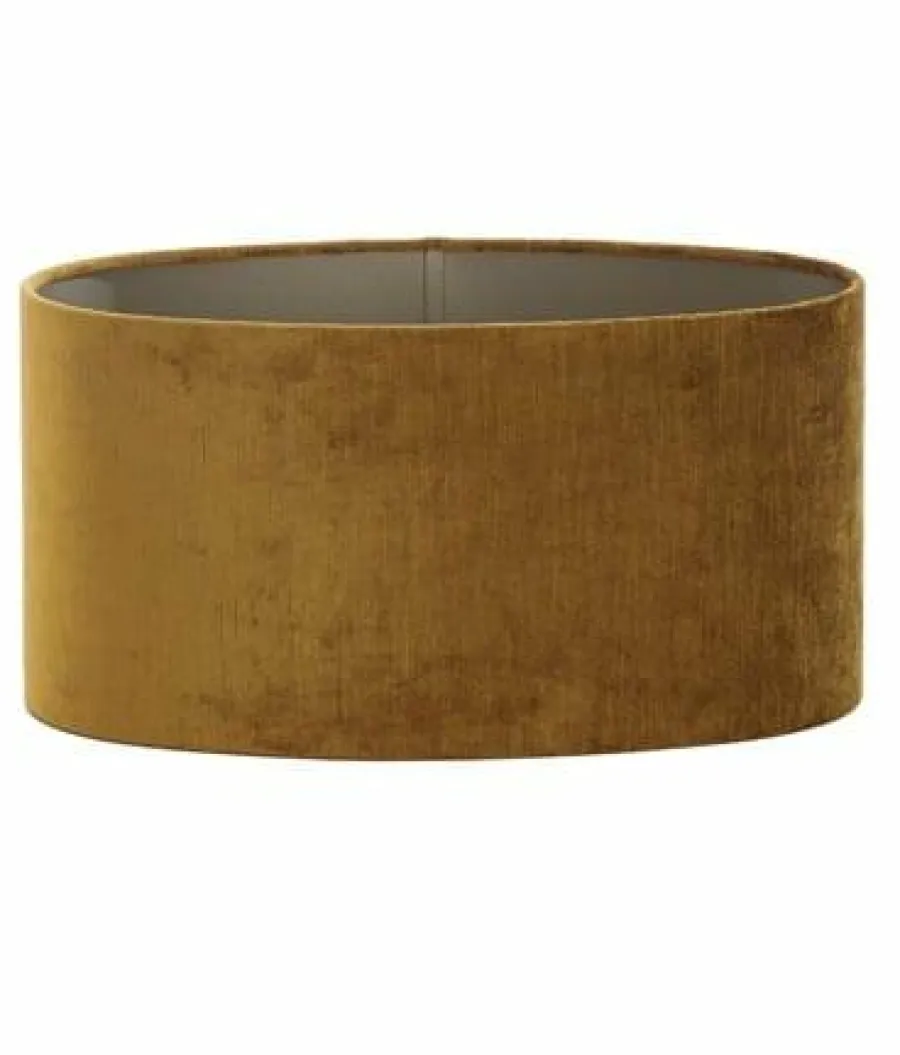 Light en Living Lampenkap ovaal recht smal GEMSTONE goud - diverse maten Outlet