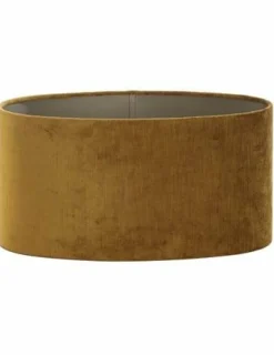 Light en Living Lampenkap ovaal recht smal GEMSTONE goud - diverse maten Outlet